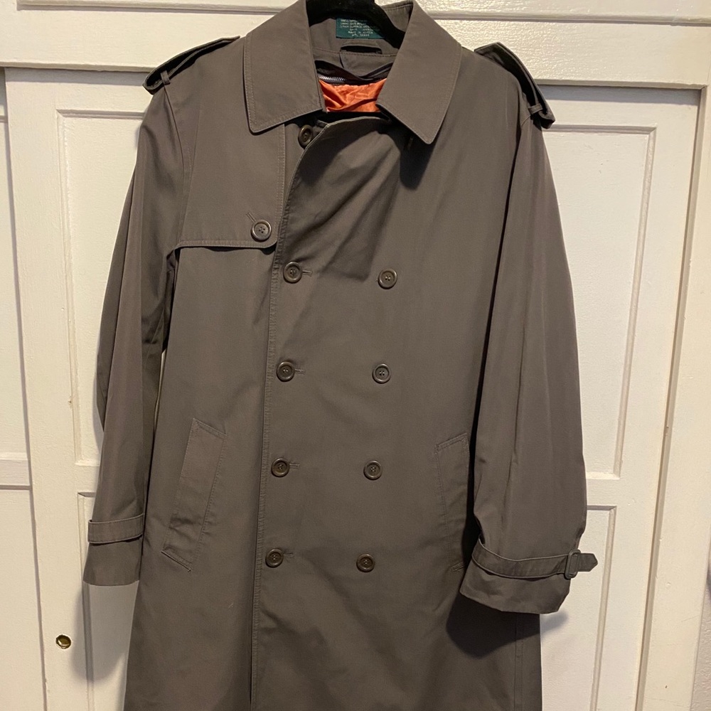 Vintage Hill & Archer Trench Coat